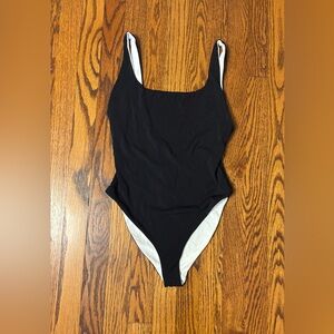 Alice+Olivia Remy reversible bodysuit